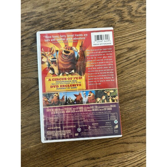 Open Season 3 DVD 2011 Animation Comedy Movie Jeff Cameron Pre-Owned - Picture 2 of 4